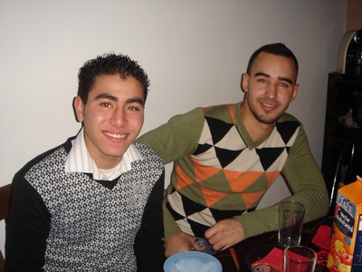 la c khalid et mon couz azdine chez nabil